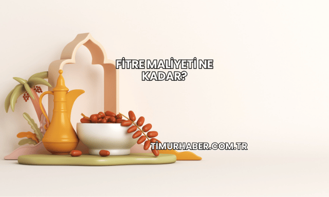 Fitre Maliyeti Ne Kadar?