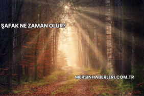 Şafak Ne Zaman Olur?