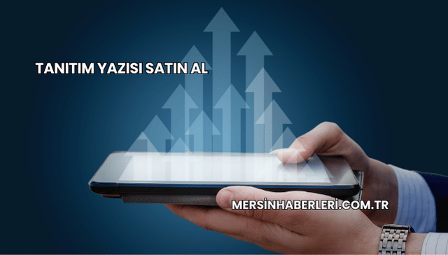 Tanıtım Yazısı Satın Al