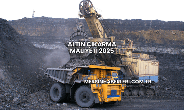 Altın Çıkarma Maliyeti 2025