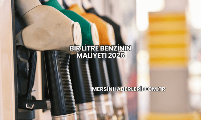 Bir Litre Benzinin Maliyeti 2025
