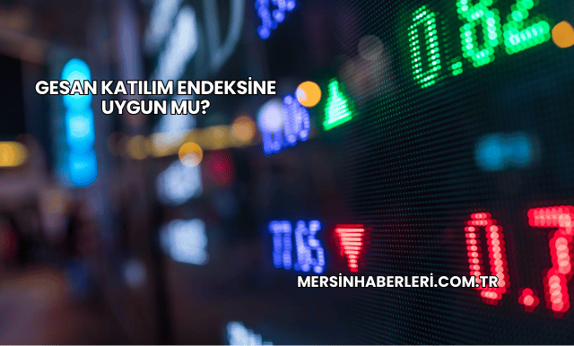 GESAN Katılım Endeksine Uygun mu?