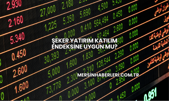 Şeker Yatırım Katılım Endeksine Uygun mu?
