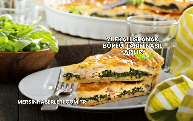 Yufkalı Ispanak Böreği Tarifi Nasıl Yapılır?