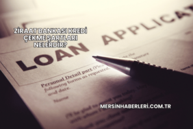 Ziraat Bankası Kredi Çekme Şartları Nelerdir?